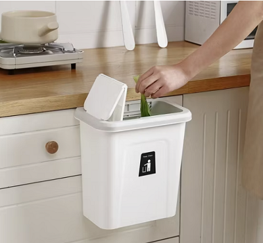 Kitchen Foldable Food Trash Bin