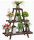 Bamboo Tiered Flower Holder Ladder Plant Multiple Table Plant Stand