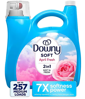 Downy Soft & Fresh Liquid Fabric Softener, April Fresh, 257 loads, 150 fl. oz.