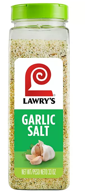 Lawry's Coarse Ground Garlic Salt with Parsley 33 oz.