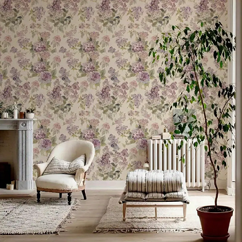 Lilac Blossom Self-Adhesive Wallpaper