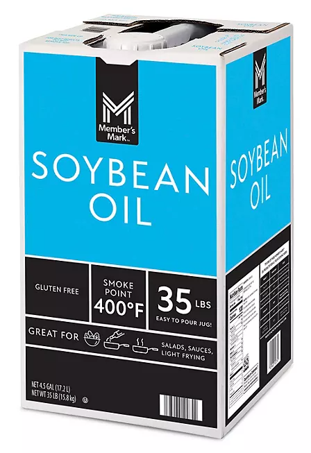 Member's Mark Pure Soybean Oil, 35lbs.