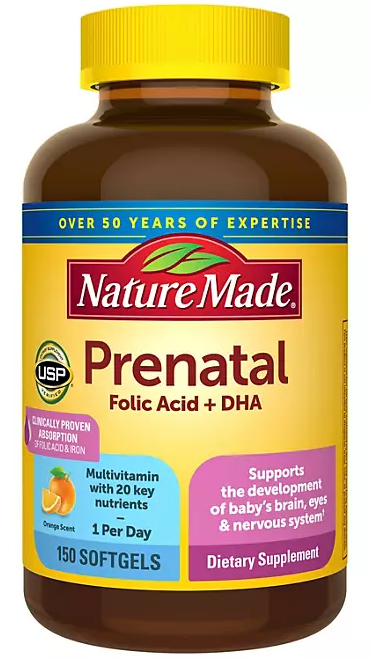 Nature Made Prenatal Multivitamin Softgels, 150 ct.