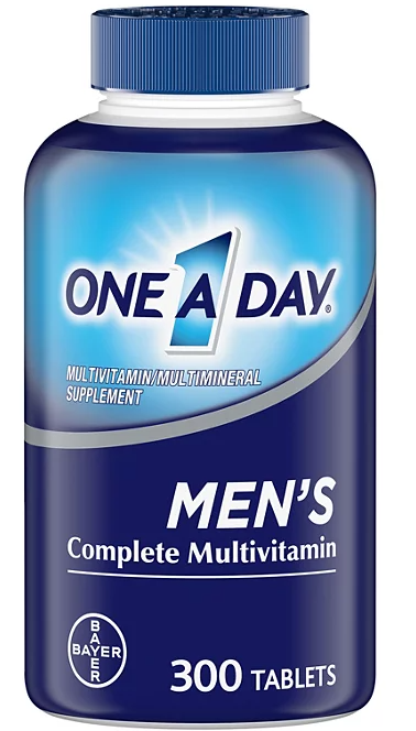 One A Day Men's Health Formula Multivitamin Tablets 300 ct.