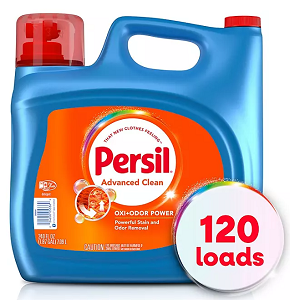 Persil OXI + Odor Power Liquid Laundry Detergent, 120 loads, 240 fl. oz.