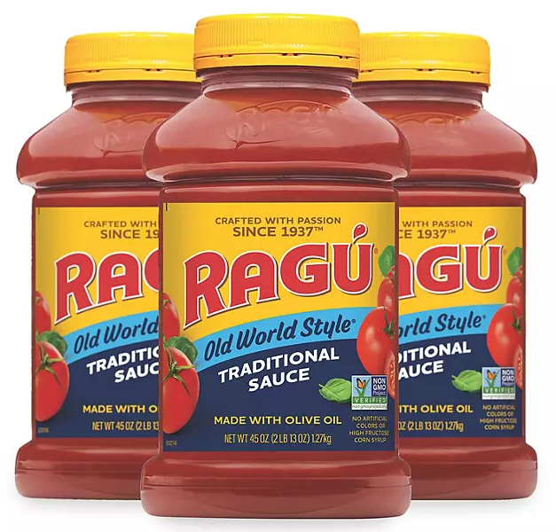 Ragu Old World Style Traditional Pasta Sauce (45 oz., 3 pk.)