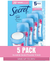 Secret Invisible Solid Antiperspirant and Deodorant, Powder Fresh, 2.6 oz., 5 pk.