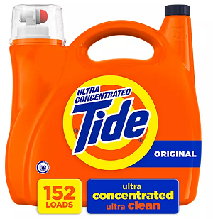 Tide Liquid Laundry Detergent, Original, 152 loads, 170 fl. oz.