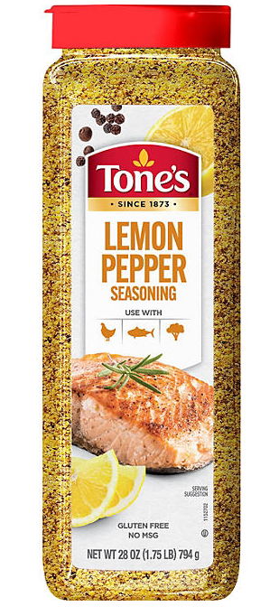 Tone's Lemon Pepper Seasoning 28 oz.